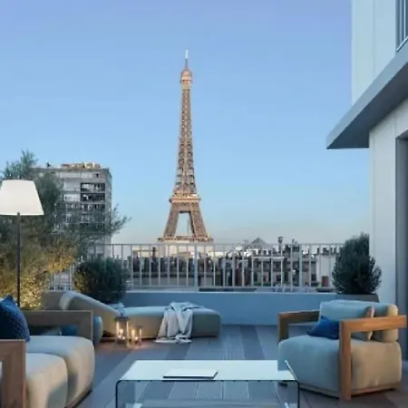 Luxurious Aparment With A View Of The Eiffel Tower Parigi